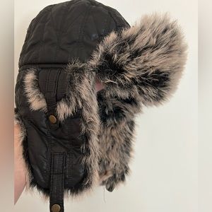 Faux Fur Bomber Hat